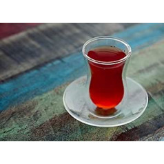 YEM CHAI-DEM 6 x 150 ml Double-Walled Thermal Glasses for Latte Macchiato, Cocktails, Desserts, Tea Glass Set, Double Wall Glasses