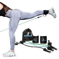 Glute-Tastic Ankle Rebound Strap with Resistance Bands for Butt and Hip Exercises