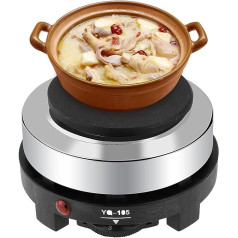 Mini Electric Hob Single Coil Burner Portable Hob 500W Electric Heating for Home Restaurant Outdoor Cooking EU Plug 220V 500W