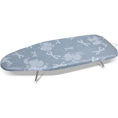 Duwee Mini Ironing Board, Table Ironing Board for Sewing, Foldable, Space-Saving, 73 x 31 cm