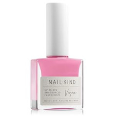 Nailkind - Candy Floss Natural Nail Polish - Vegan and Cruelty Free - Quick Drying Long Lasting Nail Polish