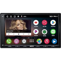 ATOTO A6PF 7 Inch Android Car Radio Double DIN Radio, Wireless CarPlay, Wireless Android Car, DAB Radio, Mirror Link, Dual Bluetooth, WiFi/BT/USB Tethering Internet, HD LRV, 2G+32G A6G2A 7PF