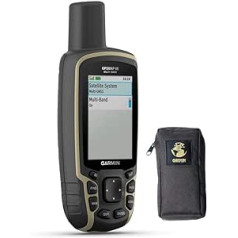 Garmin GPSMAP 65 GPS Outdoor Handheld Navigation Device with Carry Bag