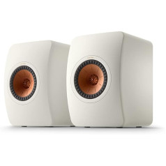 KEF LS50 Meta Shelf Speaker Mineral White, Monitor Speaker | HiFi | Home Cinema | 40-100 Watt