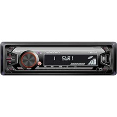 Creasono 1DIN Autoradio: MP3-RDS-Autoradio CAS-2250 mit USB-Port & SD-Slot, 4X 45 W (MP3-Autoradio (1-DIN), MP3-Autoradios, Stick)