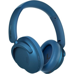 1More SonoFlow Noise Cancelling Headphones, Bluetooth Headphones with Active Noise Cancellation, 70 Hours Playback, LDAC Hi-Res Wireless Audio, Over Ear Headset, Clear Calls, Blue