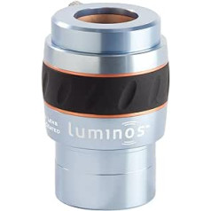 Celestron 93436 2'' Luminos 2.5X Barlow Lens - Silver