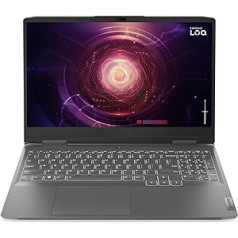 Lenovo LOQ 3 Gaming Laptop | 15.6 Inch FHD Display | 144Hz | AMD Ryzen 5 7640HS | 16GB RAM | 512GB SSD | NVIDIA GeForce RTX3050 | Win11 Home | QWERTZ | Grey | 3 Months Premium Care