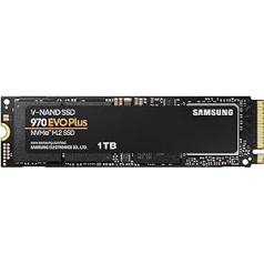 Samsung MZ-V7S1T0BW SSD 970 EVO Plus 1 TB M.2 Internal NVMe SSD (up to 3.500 MB/s)