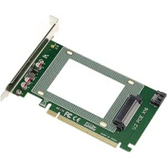 Kalea Informatique PCIe x16 Type PCIe 3.0 Controller Card for SSD PCIe NVMe U.2 or SSD SATA