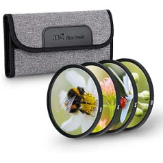 JJC 72mm Close-up Close-up Lens Filter 4pcs/set