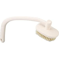 ‎Yuyte Bath brush for the elderly, disabled and limited mobility with long, curved handle, soft bristles, 3 brush heads, hole for hanging