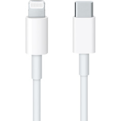 Apple oriģinālais kabelis iPhone USB-C - Lightning 1m balts