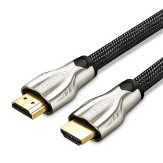 Izturīgs pīts HDMI kabelis 4K 60Hz 1,5 m zelta