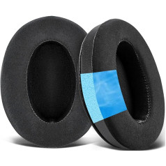 Soulwit Replacement Ear Pads for Audio-Technica ATH M50X/M40X, HyperX Cloud/Flight/Stinger, SteelSeries Arctis 7/9X/Pro, Sony MDR 7506, Turtle Beach Stealth 420X/600 (Cooling Gel)