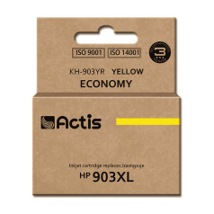 Partydeco Actis kh-903yr ink (replacement for hp 903xl t6m11ae; standard; 12ml; yellow) - new chip
