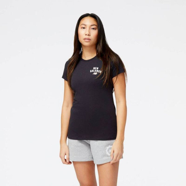 New Balance Sport Core Arch Cotton ATH BK W T-krekls WT31804BK / S