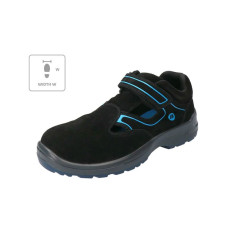 Bata Industrials Falcon ESD W MLI-B76B1 sandales melnas / 38