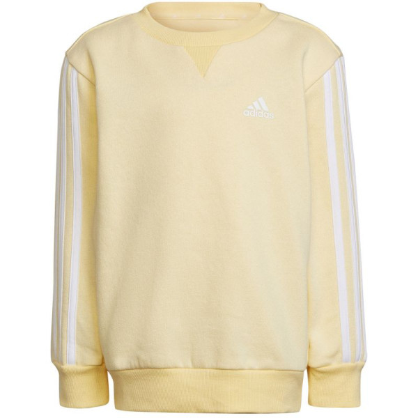 Adidas Essentials 3 Stripes Crewneck Jr sporta krekls HP1273 / 128cm
