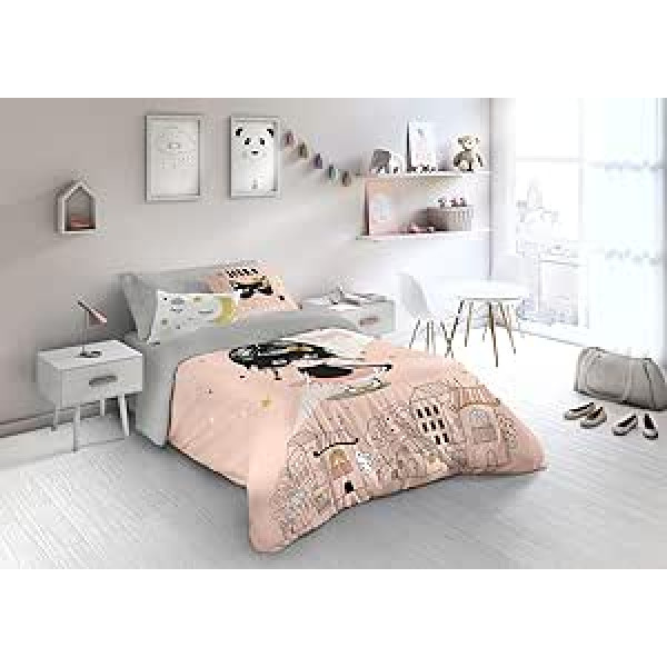 Naturals Lady Cat Bedding Duvet Cover Set, 105 cm