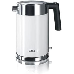 Graef 1.5 Litre Acrylic Kettle, White