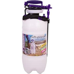 Defenders Multipurpose Home Garden Pressure Sprayer with Carry Strap 8L Ideal for Pesticides, Fungicides, Weed Killers, Cleaning and Plant Care