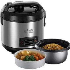 Russell Hobbs Steam Cooker, Stainless steel / black