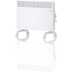 STIEBEL ELTRON 204450 Electric Heater Floor Unit for Approx. 25 m², TÜV Approved, Convector Heater with Easy Control, 2 kW, Energy-Saving, Wheels