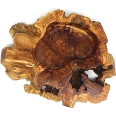 AWADUO Handmade Wooden Tobacco Ashtray for Smokers, Desktop Smoking Ashtray for Home Office Decoration, Various Shapes