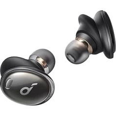 Soundcore Liberty 3 Pro Active Noise Cancelling Kopfhoerer mit ACAA 2.0, HearID ANC, Hi-Res Audio, 6 Mikrofone, 32H Akku, Duale Audiotreiber (in Nachthimmel) (Generalüberholt)