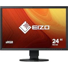 Eizo ColorEdge CS2410 61.1 cm (24.1 Inch) Graphics Monitor (DVI-D, HDMI, USB 3.1 Hub, DisplayPort, 14 ms Response Time, Resolution 1920 x 1200) Black