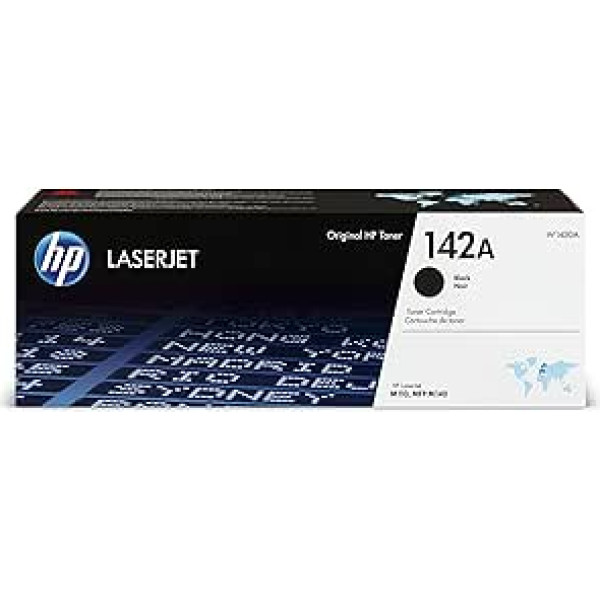 HP 142A Black Original LaserJet Toner Cartridge for HP LaserJet M110we, M110w, MFP M140we and MFP M140w
