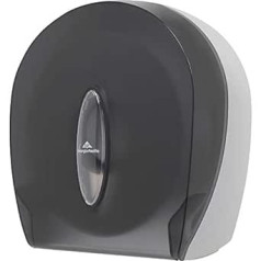 Georgia-Pacific GP 59009 Translucent Smoke Jumbo Jr. Bathroom Tissue Dispenser, 10.61