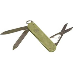 Victorinox Classic SD Alox Limited Edition 2024 Pocket Knife, 5 Functions, Swiss Made, Multitool with Scissors, Includes Gift Box, Terra Brown