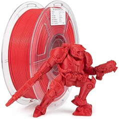 IEMAI PLA+ Filament 1.75 mm, Red PLA Filament 1 kg, 3D Printer Filament PLA, Filament for High Speed Printing, High Speed PLA 1.75 Filament, Dimensional Accuracy +/- 0.02 mm, Filament Red