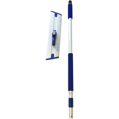 E-Cloth Mops & Mop Heads, Blue, White, Extended 100cm to 150cm, 5er Box