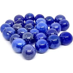 Rastogi Handicrafts Glass Marble White, Sky Blue, 