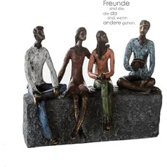 Casablanca modernes Design Network Sculpture - Bronze/Multicoloured