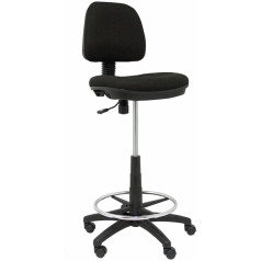 Piqueras y Crespo isso Office Stool, Other, Black, 63 x 31 x 59 cm