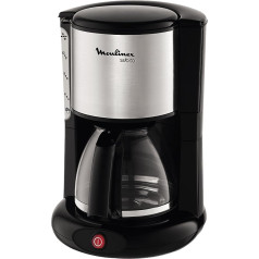 Moulinex FG360811 Glass Coffee Machine Subito Matte Stainless Steel