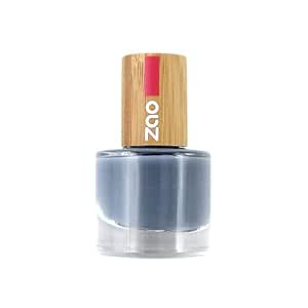 Zao Essence Of Nature Zao Nail Polish 670 Blue Grey