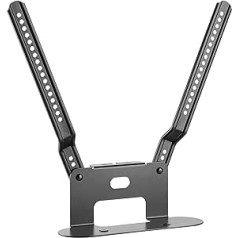RICOO Soundbar Mount for Sonos Beam, Speaker Mount LH061 for Direct Mounting on TV, TV Wall Mount or TV Stand, Soundbar Mount on TV, Speaker Holder, Black