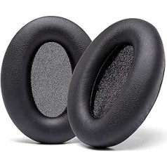 WC Wicked Cushions Extra Thick Replacement Ear Pads Compatible with Sony WH-1000XM3 Headphones - Black