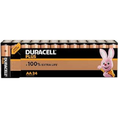 DURACELL PLUS AA/LR06/MN1500 Mignon 24er Pack/038882 Inh.24