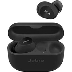 Jabra Elite 10 Wireless In-Ear Bluetooth Headphones Advanced Active Noise Cancellation, 6 Built-in Microphones and Dolby Atmos Sound - Glossy Black