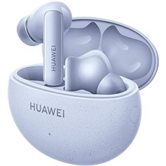 HUAWEI FreeBuds 5i Wireless Headphones, TWS Bluetooth Headphones, Hi-Res Sound, Multi-Mode Noise Cancellation, 28 Hour Battery Life, Waterproof, Isle Blue