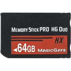 Original 64GB Memory Stick Pro-HG Duo PSP Memory Card Compatible with SONY PSP1000 2000 3000 Camera Memory Card