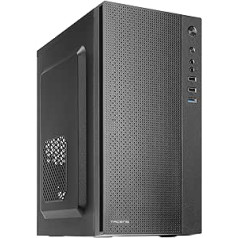 Tacens Anima AC5500, Compact Micro ATX PC Case, Front Mesh Cooling, 500W Power Supply, USB 3.0, Black, Compact