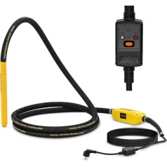 Betona blīvētāja vibrators, garums 5m, pokers 40cm x 34mm, 1200W
