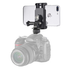 Telefona turētājs sporta kamerai GoPro ar grozāmu galvu